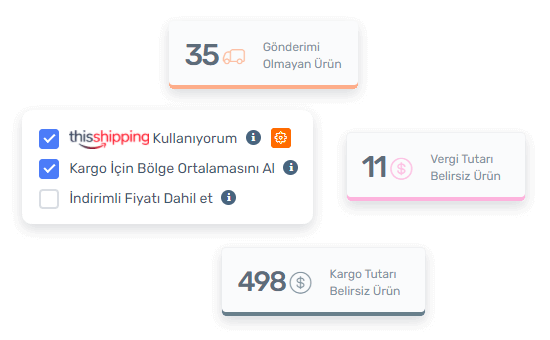 Easyinventory ile amazon mağazalarını karşılaştırın